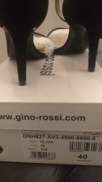 Sandały Gino Rossi r. 39 skóra