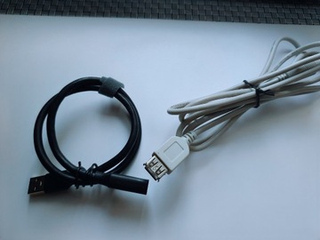 2x przedłużacz USB 3.1 0.5m Ugreen i USB 2.0 1.8 m
