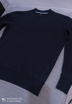 Hugo Boss oryginalna granatowa bluza rozmiar  S, M