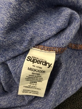 Superdry roz. S niebieski męski tank top