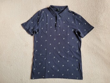Koszulka polo H&M, S, bluzka z krótkim rękawem 