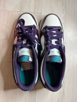 44,5 Nike Dunk low Chenille Swosh Grand Purple