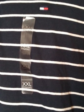 TOMMY HILFIGER KOSZULKA POLO MĘSKA r. 2XL PASKI