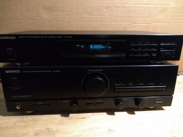 WIEŻA KENWOOD TUNER KT-1030L, AMPLIFIER KA-1030