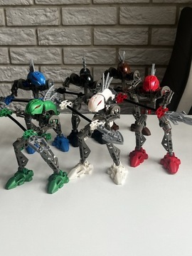 Lego Bionicle Rahkshi 6szt, cała seria