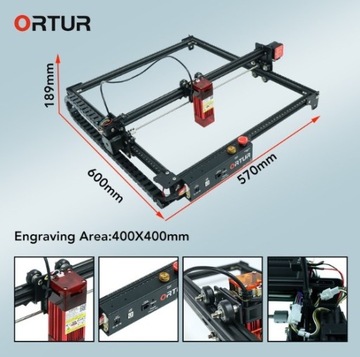  GRAWER Ortur Laser Master 2 Pro S2 LU2-4 20W LF 