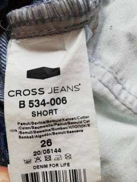 Dżinsowe szorty Cross Jeans M