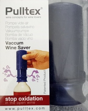 Stopper do wina vacuum Pulltex technika próżniowa