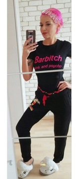 Barbie, Barbitch, bad girl, koszulka