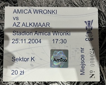Bilet kolekcjonerski Amica - Alkmaar