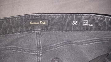 Massimo Dutti 5065 jeansy damskie proste r. 38