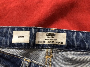Zestaw ubrań 36-38 M jeansy Bershka bluza h&m