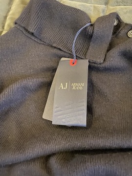 Rozpinany golf Armani Jeans