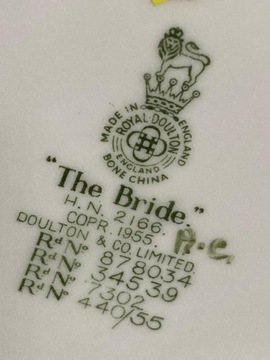 Royal Doulton - The Bride - 21 cm - 1955 r