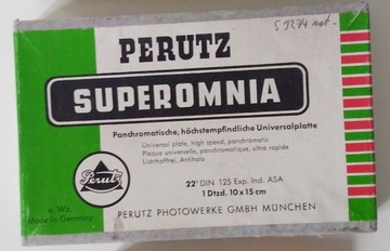 Perutz Superomnia negatywy szklane 10x15 cm