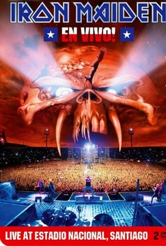 IRON MAIDEN, EN VIVO! 2 x DVD STEEL BOX, rok 2011