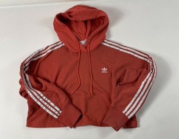 Bluza krótka  Top Adidas różowa S oversize