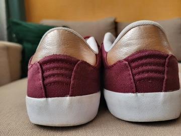 Trampki sneakersy burgund Converse 39