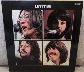 THE BEATLES LET IT BE APPLE AP80189 JAPAN WINYL LP