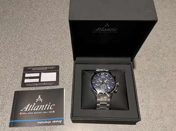 Zegarek męski Atlantic Seasport Chronograph nowy!