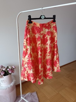spódnica lniana używana r M Zara