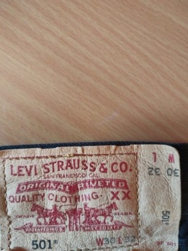 Jeansy męskie Levi Strauss (r.30/32)