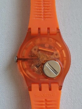 Zegarek Swatch POMARAŃCZA NEW GENT JAK NOWY OKAZJA