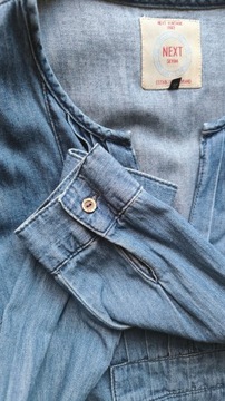 Tunika sukienka jeansowa Next Denim r.40 12