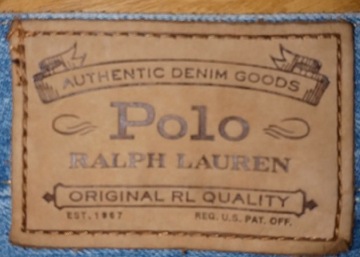 Męskie spodnie jeansowe POLO RALPH LAUREN 33X30