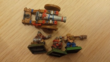 Dwarfs cannon armata metal