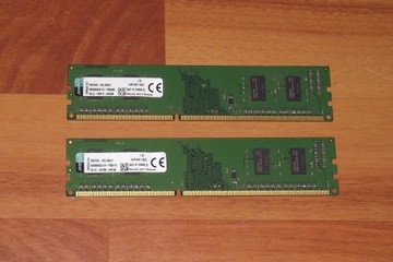 Komplet pamięci Kingston 4GB (2x 2GB) DDR3 1600MHz