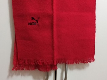 szalik zimowy Puma czerwony