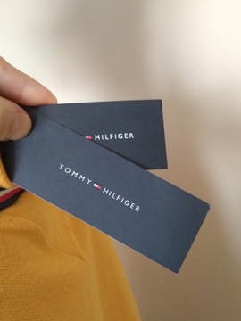 TOMMY HILFIGER KOSZULKA POLO MĘSKA 3XL MIODOWA