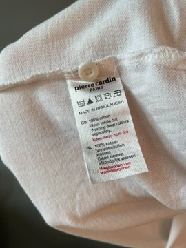 Koszulka Polo Pierre Cardin 3XL biała regular fit