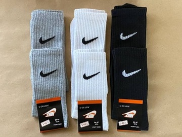 Zestaw długich skarpet Nike 6 par rozmiar 36-40