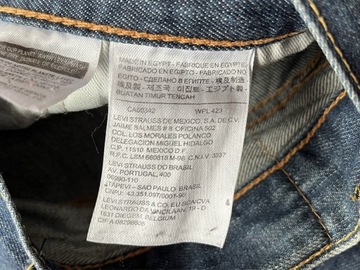 Jeansy dżinsy męskie Levi's W38 L32 Levi Strauss