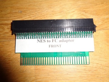 Adapter NES to FC czyli z 72 pin na 60 pin 
