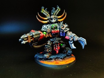 Ork Warboss, pomalowany 