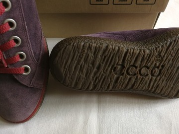 Ecco sneakersy niskie fioletowe roz.38