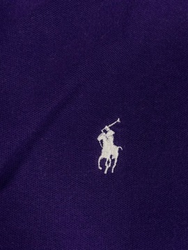 Koszulka Polo Ralph Lauren S fioletowa