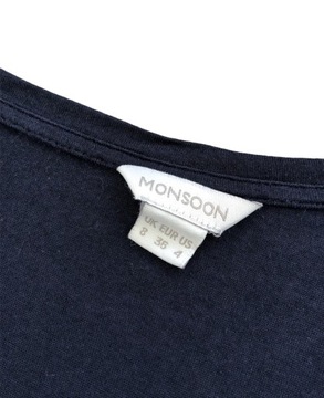 Bluzka t-shirt koszulka Monsoon 100% Wiskoza S/M