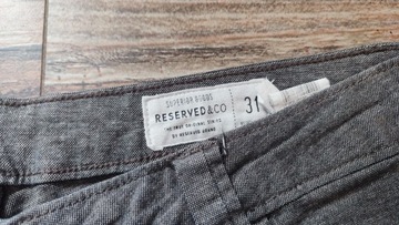 Spodnie jeansy RESERVED roz.31