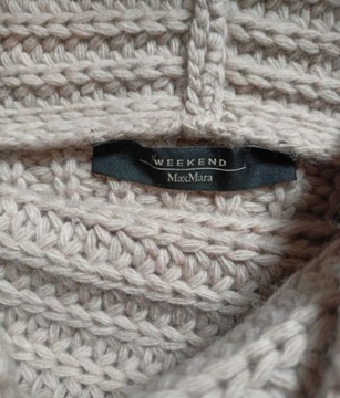 Weekend Max Mara sweter wełna 