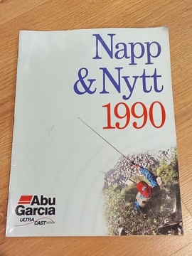 Napp & Nytt 1990 katalog Abu Garcia 