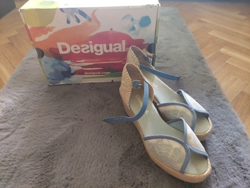 Właściwie nowe espadryle Desigual r. 37