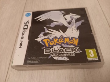 Gra Pokemon Black komplet 3 x A