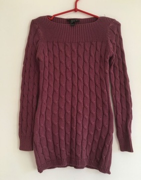 Sweter Mango jagodowy, rozm. S M