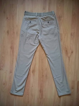 Spodnie Męskie Beżowe - RESERVED Slim Fit - roz.29