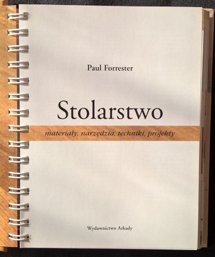 Stolarstwo   -- Paul Forrester - twarda okładka