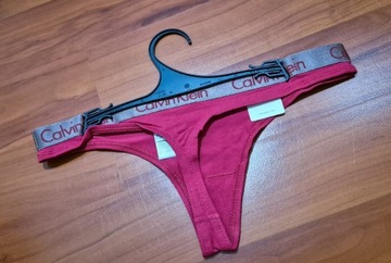 Stringi Calvin Klein S nowe majtki damskie figi